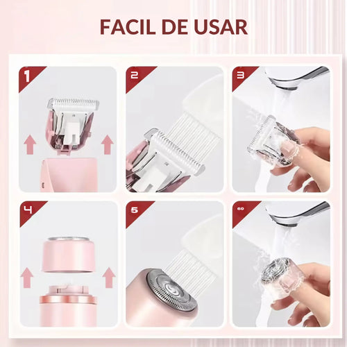 DEPILADORA DOBLE USO