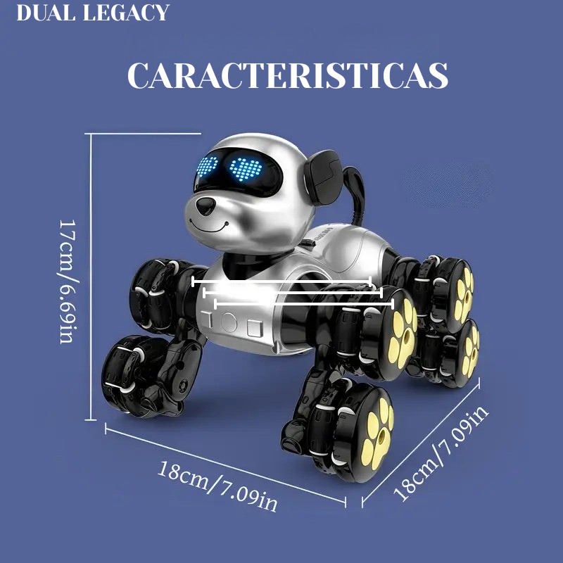 Perrito Inteligente a Sensor y Control 360°