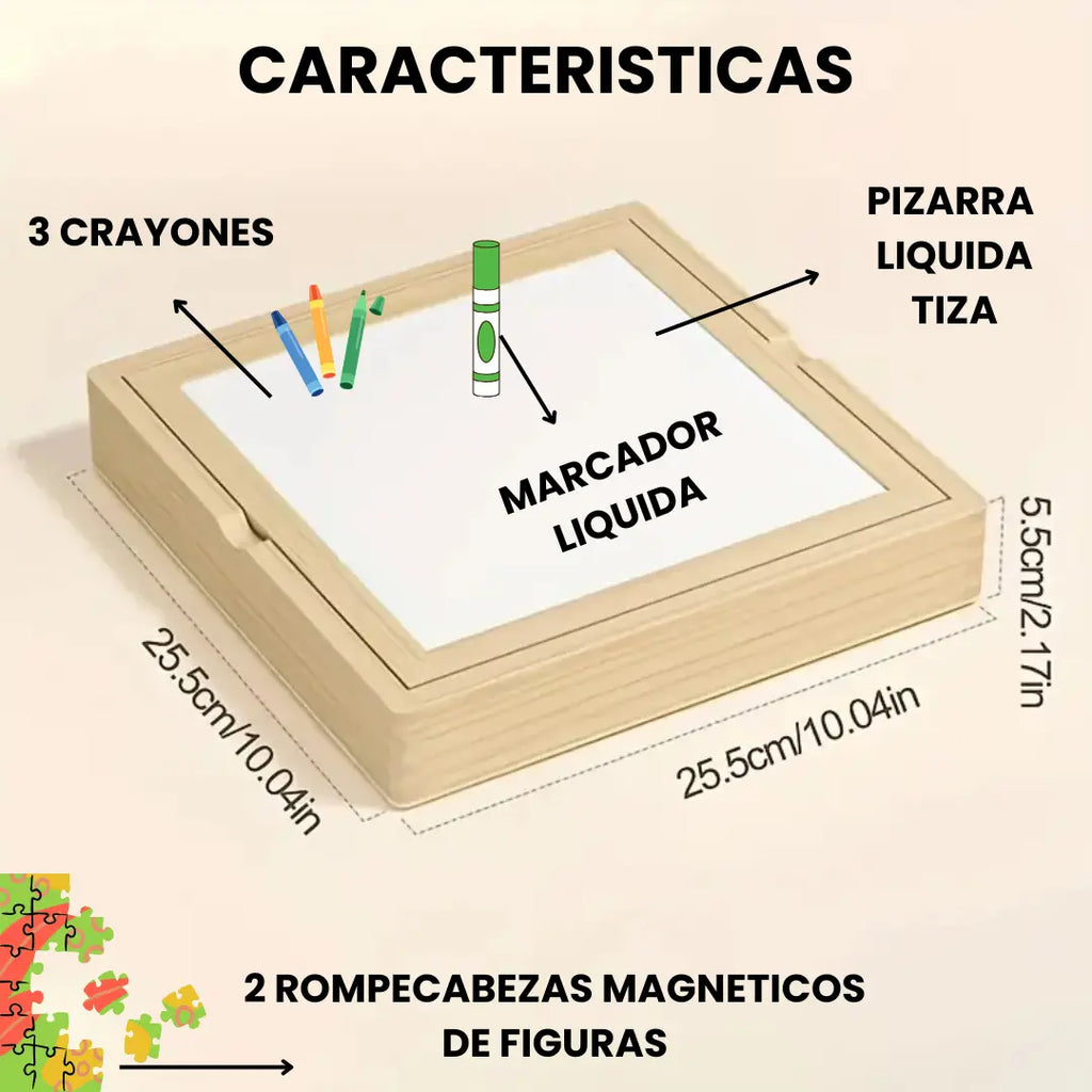 Rompecabezas, Pizarras, Magnético