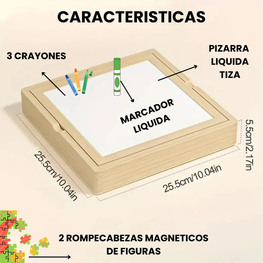 Rompecabezas, Pizarras, Magnético