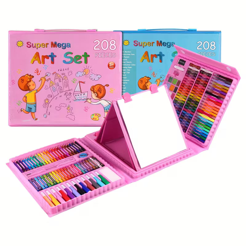 🎨 ¡ Mega set de 208 piezas para colorear !