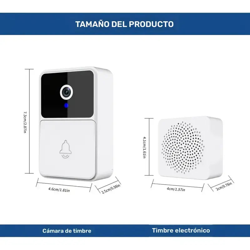 Timbre Inalambrico X9 Con Camara