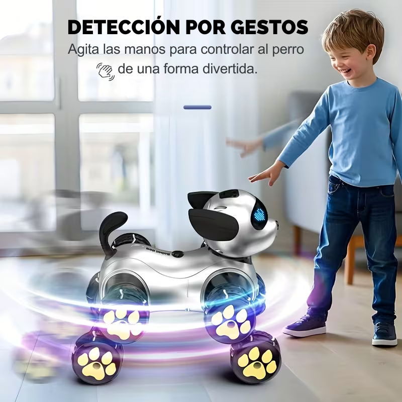 Perrito Inteligente a Sensor y Control 360°