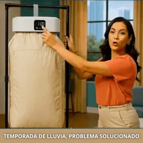 🔥 Seca tu ropa en minutos, sin ocupar espacio y sin gastar de más
