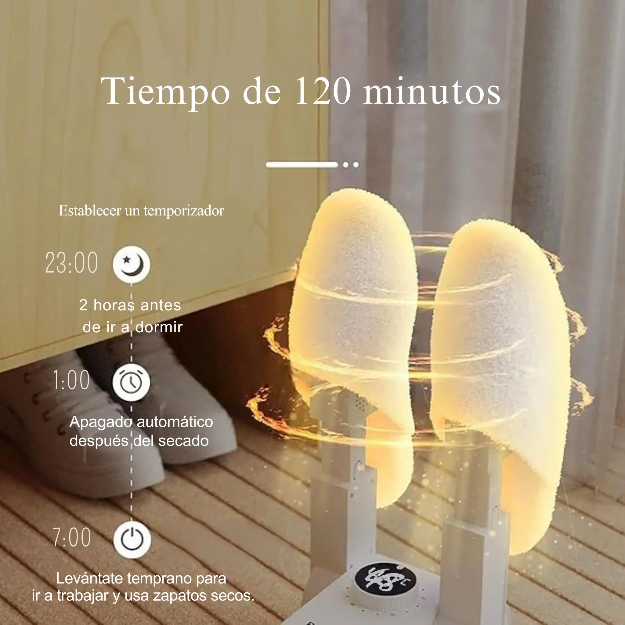 SECADOR DE ZAPATOS PORTÁTIL