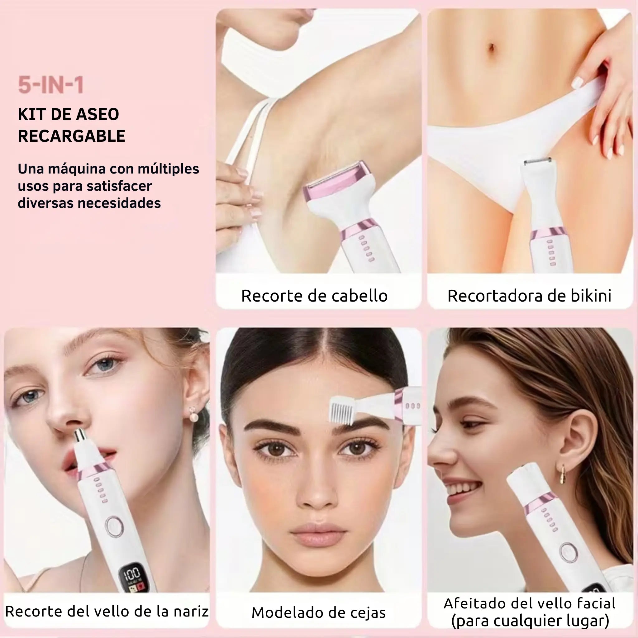 DEPILADORA 5 EN 1
