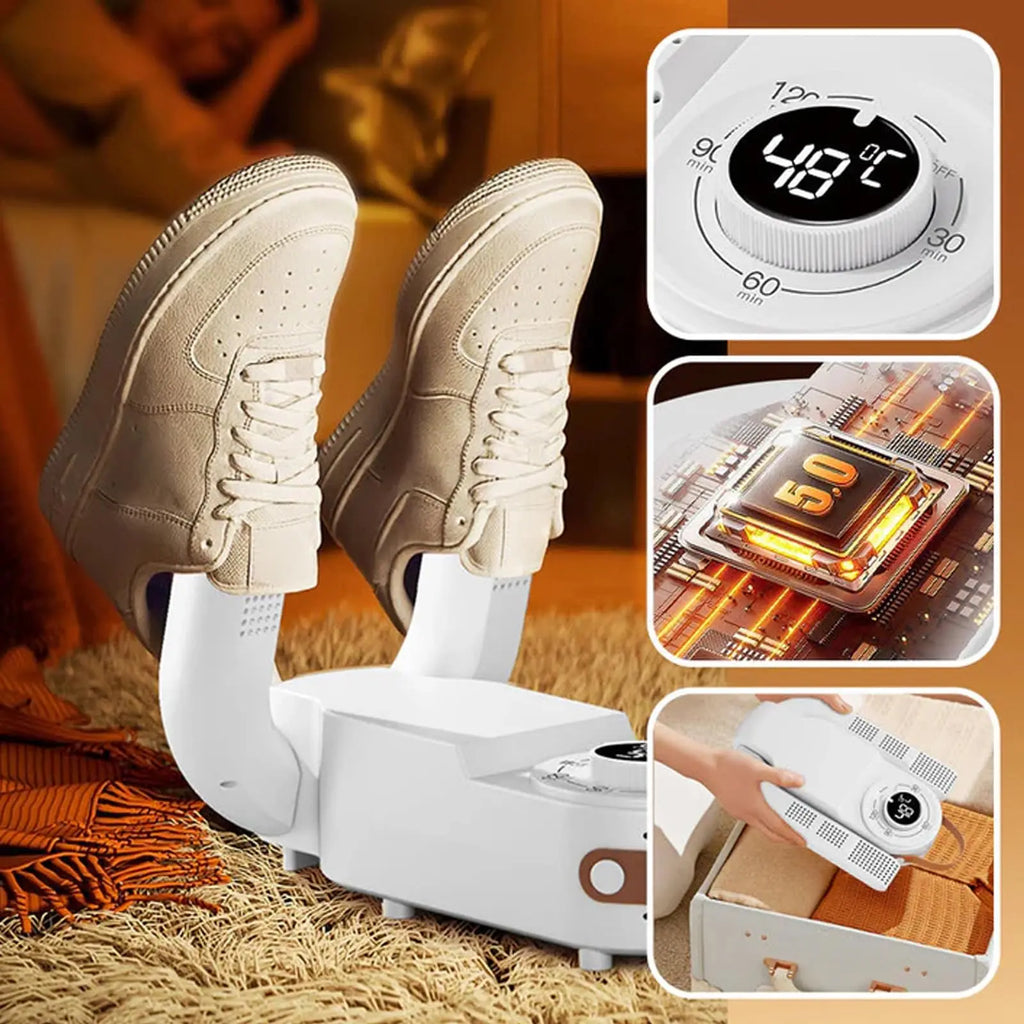 SECADOR DE ZAPATOS PORTÁTIL